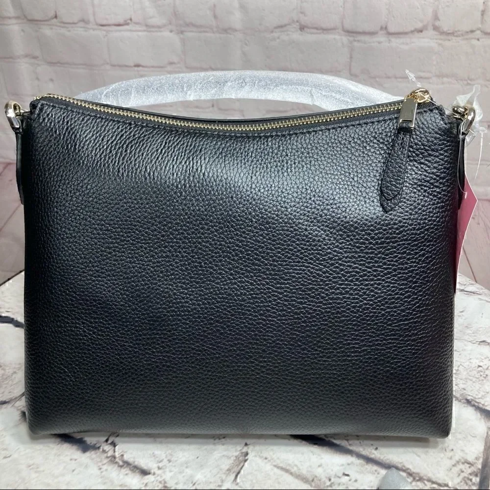 KATE SPADE melody flap pebbled leather shoulder bag crossbody bag nwt